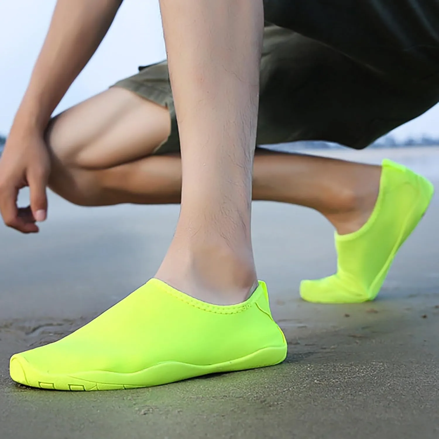 Water Shoes Women Men Barefoot Quick Dry Aqua Socks Beach Swim Pool Shoes Lightweight Outdoor Sports Hiking Surf Yoga Exercise Footwear