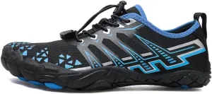 Waterproof Athletic Trail Running Shoes, Multi-Color Design, Quick-Dry Water Resistant Outdoor Sneakers