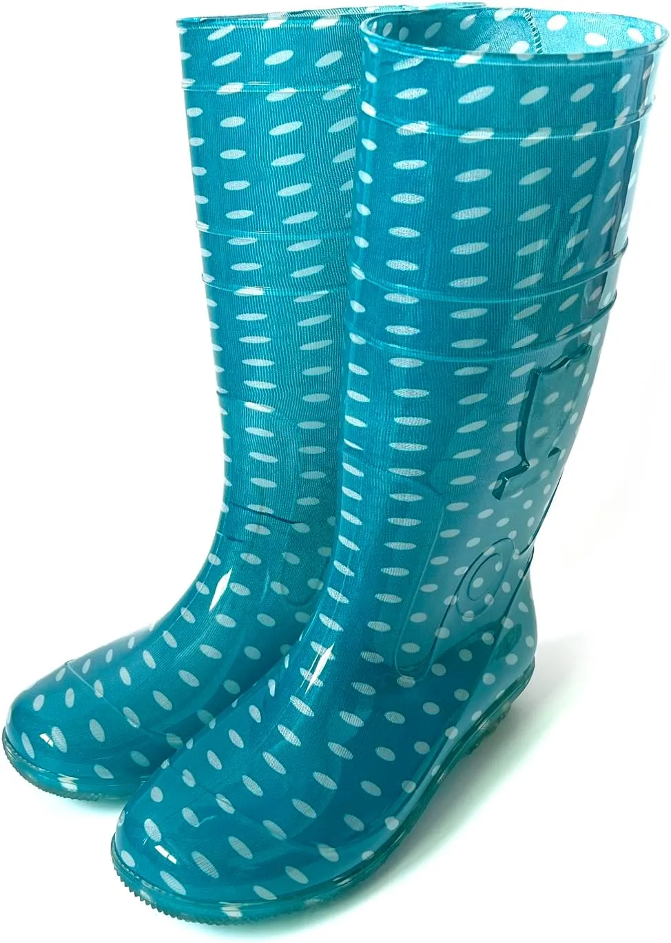 Wide Calf Women's Waterproof Rain Boots, Sizes 9 10 11 12 13 14, Plus-Size Rubber Mud Boots, Anti-Slip Knee-High Outdoor Work Shoes for Garden, Farm, All-Weather, Comfortable & Durable