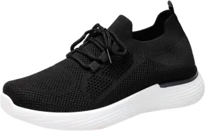 Wide Width High Top Slip On Sneakers for Women Zapatos De Trabajo Confortables para Mujer Walking Shoes for Women Slip Ons Womens Sneakers Platform Zapatos De Trabajo para Mujer Antideslizante Cross