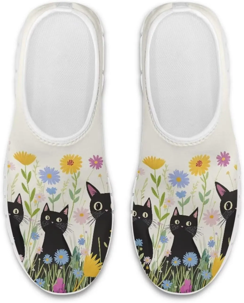 Women Casual Loafers Animal Print Non Slip Work Shoes Wide Width Low-Cut Flat Sneakers Everyday Footwear