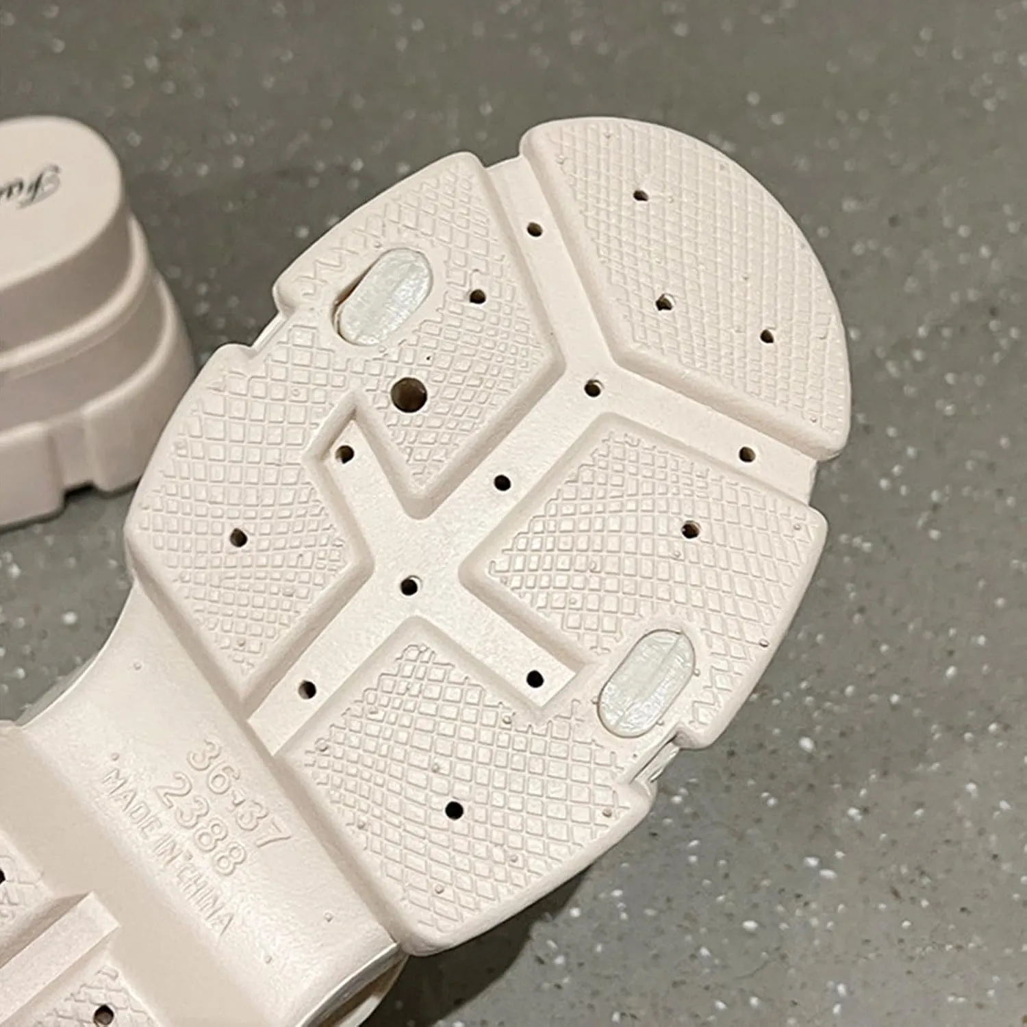 Women Open Toe Lug Sole Sandals Low Heel Platform Block Heels Sandal Dressy Casual Summer Thick Soled Slippers