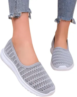 Women Shoes Sneakers Sneakers for Women Womens Sneakers Sneakers for Women Summer Fashion Casual Mesh Breathable Slip On Sneakers Lightweight Sport Shoes