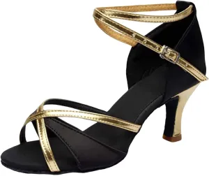 Women Strappy Heels Open Toe Square Toe Chunky Heel Ankle Strap Sandals Party Dress Shoes