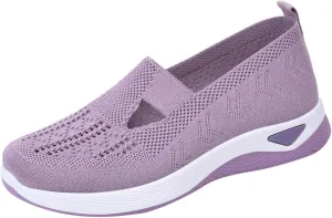 Women Walking Shoes Sock Sneakers Slip-On Breath Mens Tennis Shoes Mesh Men's Casual Shoes Women's Fashion Sneakers Black Tennis Shoe Trainers Shoe