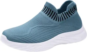 Women Woven Comfy Orthopedic Walking Shoes, Non-Slip Sneakers with Arch Support 2025 New Women's Breathable Slip On Arch Support