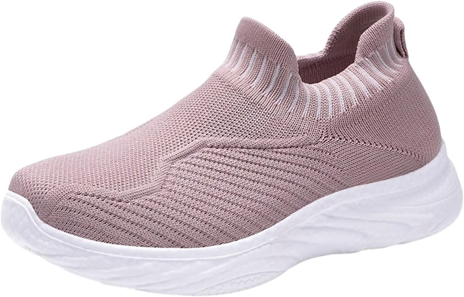 Women Woven Comfy Orthopedic Walking Shoes, Non-Slip Sneakers with Arch Support 2025 New Women's Breathable Slip On Arch Support