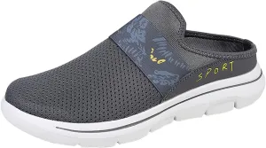 Women's Backless Slip on Mesh Sneakers Shoes Womens Running Shoes Casual Business Casual Shoes Black Platform Sneaker Red Tennis Shoe White Loafers