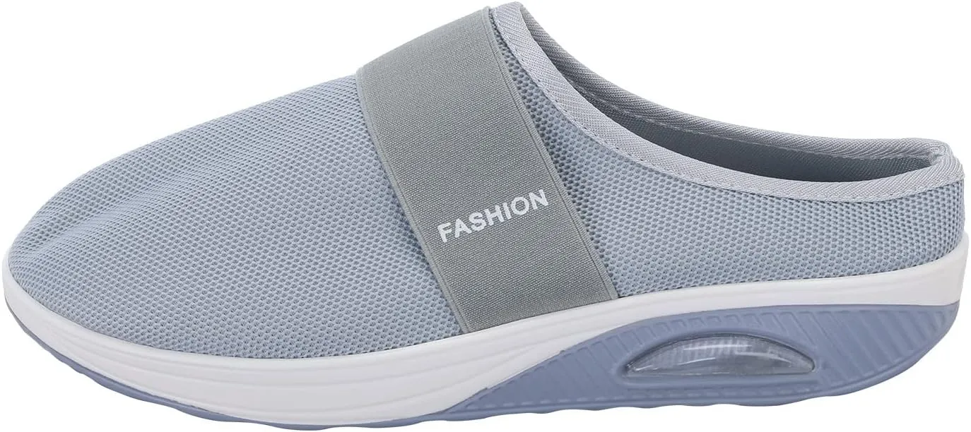 Womens Backless Sneakers Mesh Slip-on Mule Shoes Slip On Shoes Women Arch Support Men Casual Shoes Fashion Sneakers 2025 Waterproof Tennis Shoe Trainers Shoe