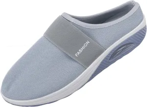 Womens Backless Sneakers Mesh Slip-on Mule Shoes Slip On Shoes Women Arch Support Men Casual Shoes Fashion Sneakers 2025 Waterproof Tennis Shoe Trainers Shoe