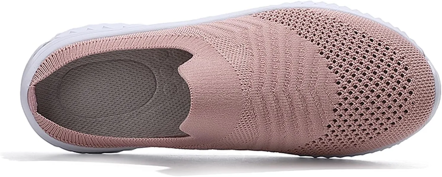Womens Breathable Mesh Walking Mules Sneakers Tennis Shoes Womens Wide Width Men's Casual Dress Shoes Wedge Sneakers Steel Toe Tennis Shoe Trainers Shoe