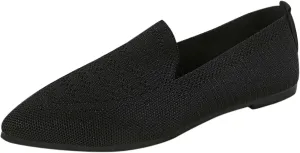 Women's Casual Flat Shoes Summer Slip On Work Shoes Soft Wide Width Dress Sneakers Comfortable Mesh Breathable Sneakers