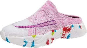 Women's Casual Slip on Half Shoes Breathable Mens Running Shoes Lightweight Casual Work Shoes Men's Fashion Sneakers Platform Tennis Shoe Trainers Shoe