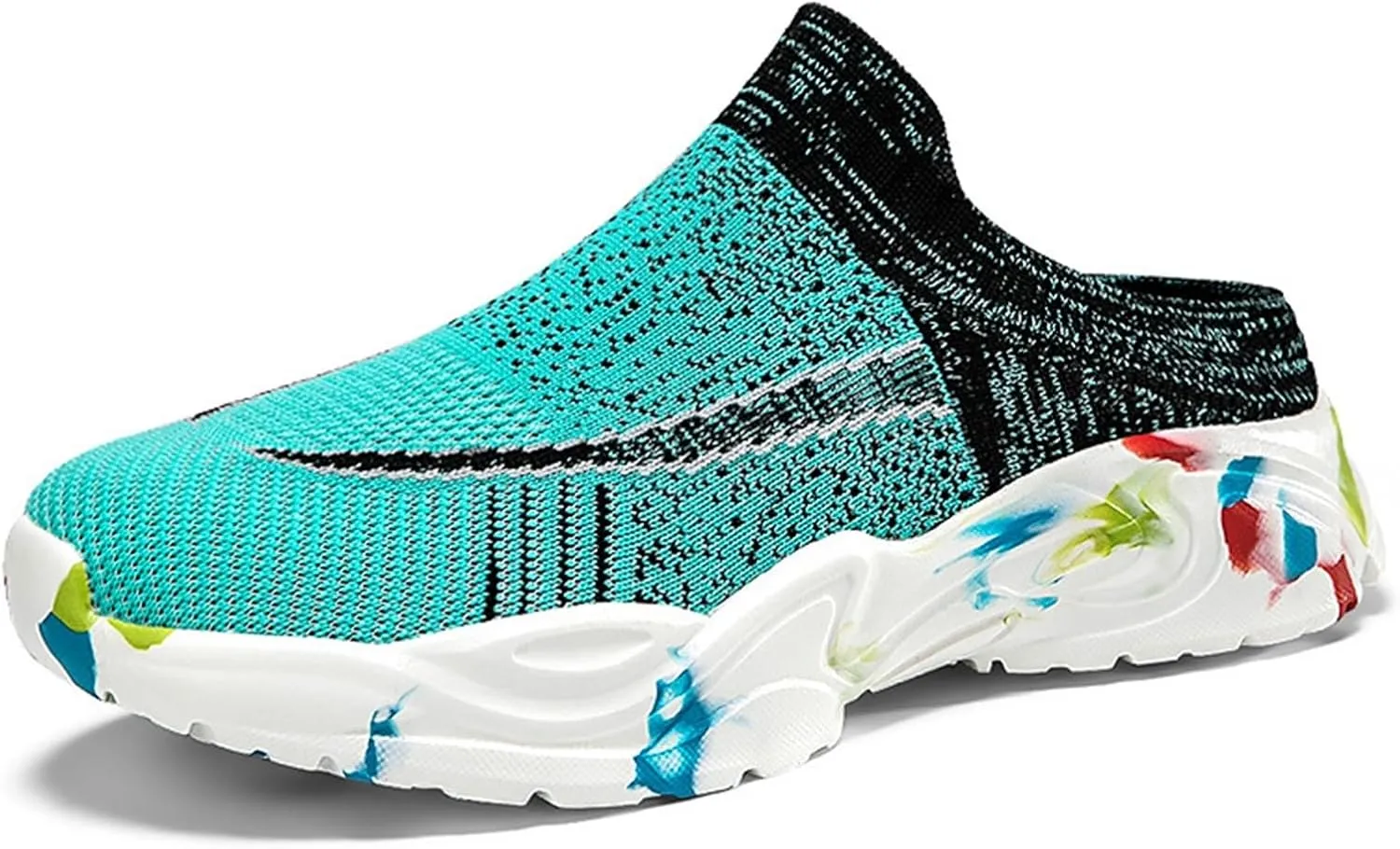 Women's Casual Slip on Half Shoes Breathable Mens Running Shoes Lightweight Casual Work Shoes Men's Fashion Sneakers Platform Tennis Shoe Trainers Shoe