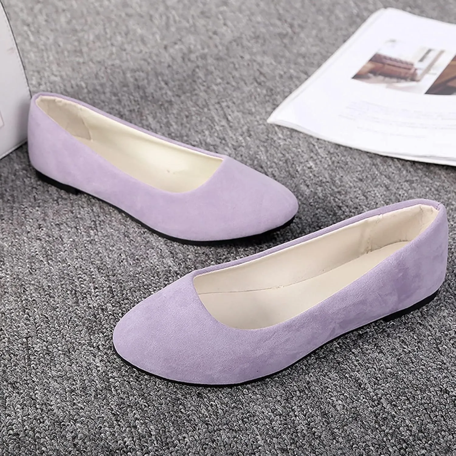 Womens Dress Shoes Low Heel Womens Loafers Comfortable Slip on Non Slip Low Top Casualfashion Casual Comfy Soft Christmas Running Shoes Womens Casual Shoes