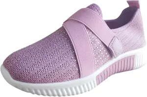 Women's Fashion Sneaker Mesh Slip On Black Non Slip Shoes for Women Comfortable White Running Shoes Men Suede Loafers Women Fashion Sneakers for Women