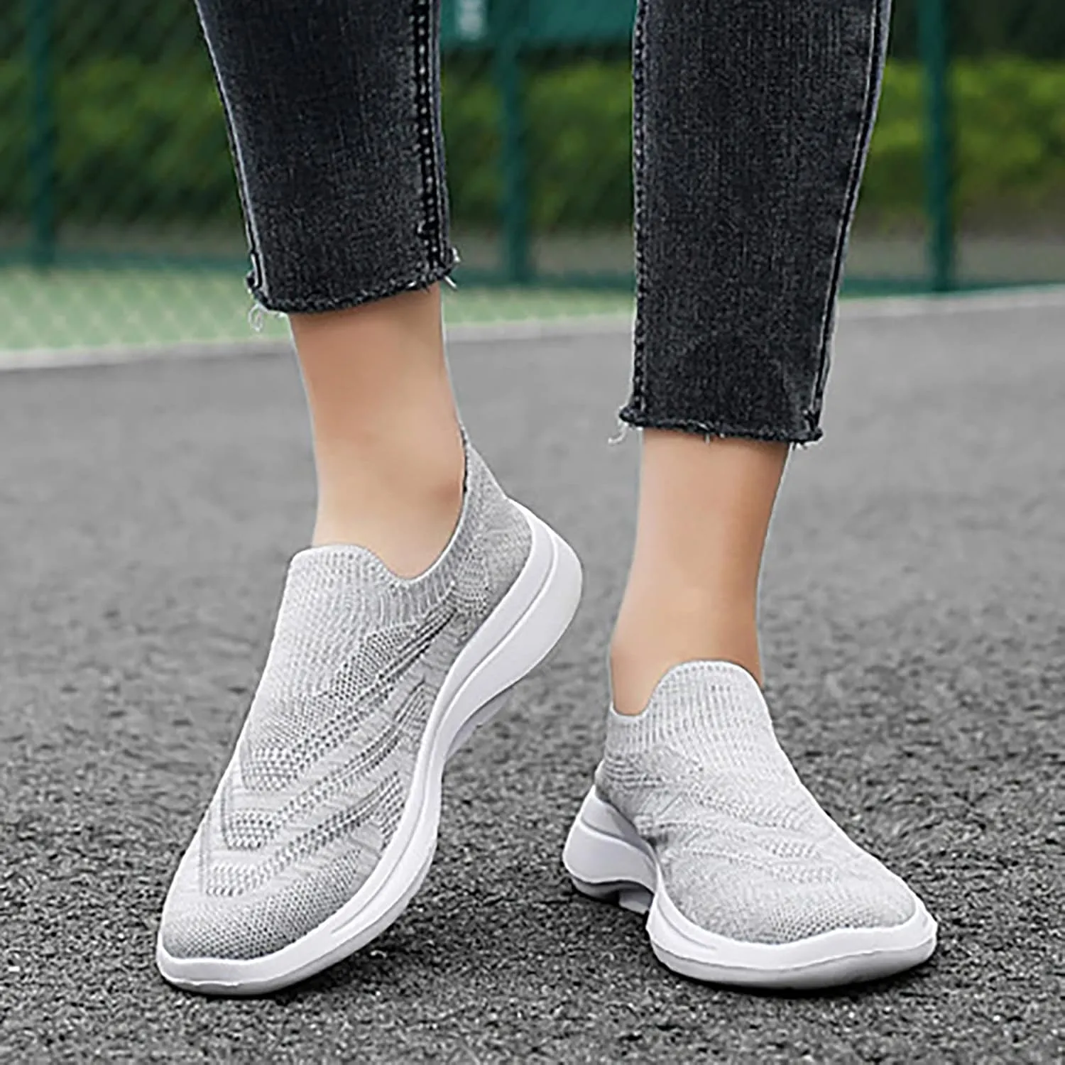 Women's Platform Chunky Sneakers Fashion Dad Sneakers Zapatos para Caminar De Mujer White Tennis Shoes Women High Top Sneakers for Women Arch Support Zapatos Negros para Mujer