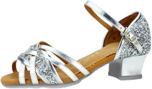 Women's Sandals White Block Heels Gold High Heels Women's Strappy Open Toe Ankle Buckle Heeled Sandals