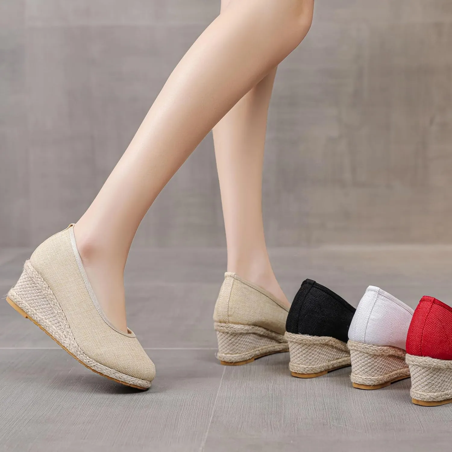 Women's Sandals Women's Classic Wedge Heels Sandals Ladies Sandals Sandals Women Comfortable Sandals for Women