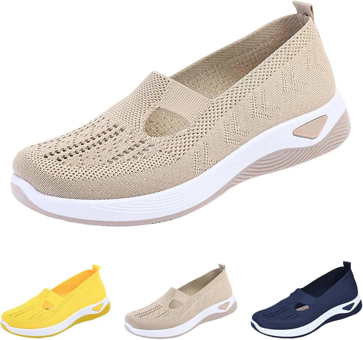 Womens Shoes Casual White Sneakers Men Loafers for Women Wide Fashion Casual Comfy Soft Christmas Sneakers for Women Comfortable & Lightweight