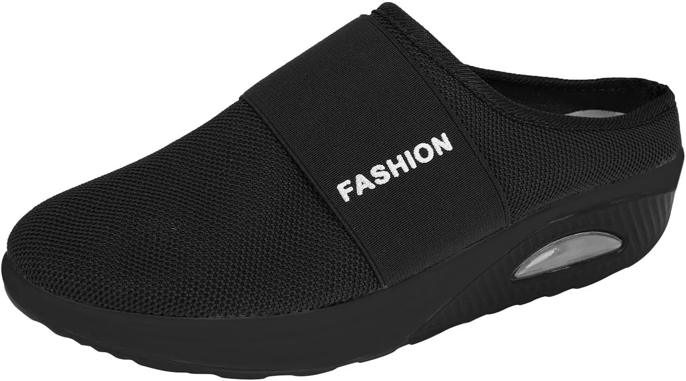Women's Slip-On Orthopedic Arch Support Backless Mens Running Shoes Loafers Slip On Shoes Casual Men's Fashion Sneakers Brown Tennis Shoe White Loafers