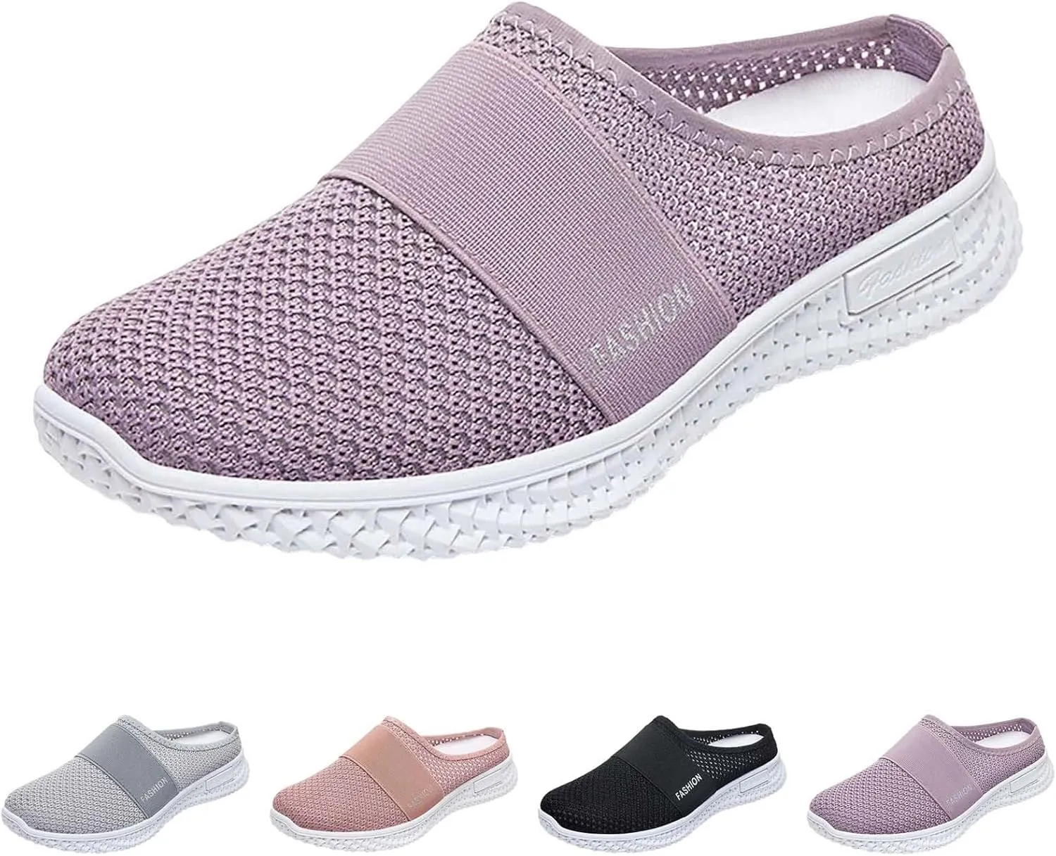 Women's Slip-On Orthopedic Arch Support Backless Mens Running Shoes Loafers Slip On Shoes Casual Men's Fashion Sneakers Brown Tennis Shoe White Loafers