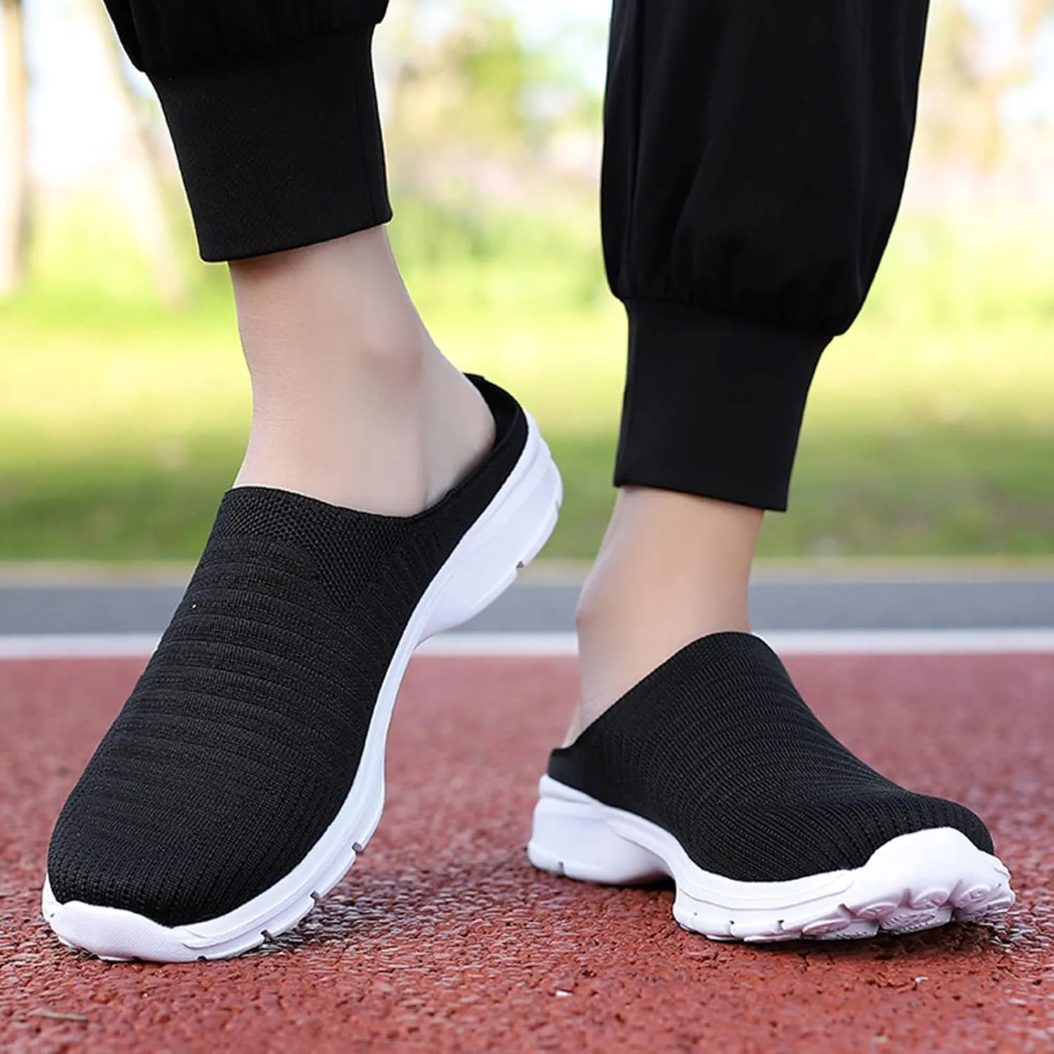 Women's Slip-On Orthopedic Arch Support Backless Running Shoes for Men Walking Dress Casual Shoes Walking Sneakers Waterproof Tennis Shoe Loafers Dress Shoe