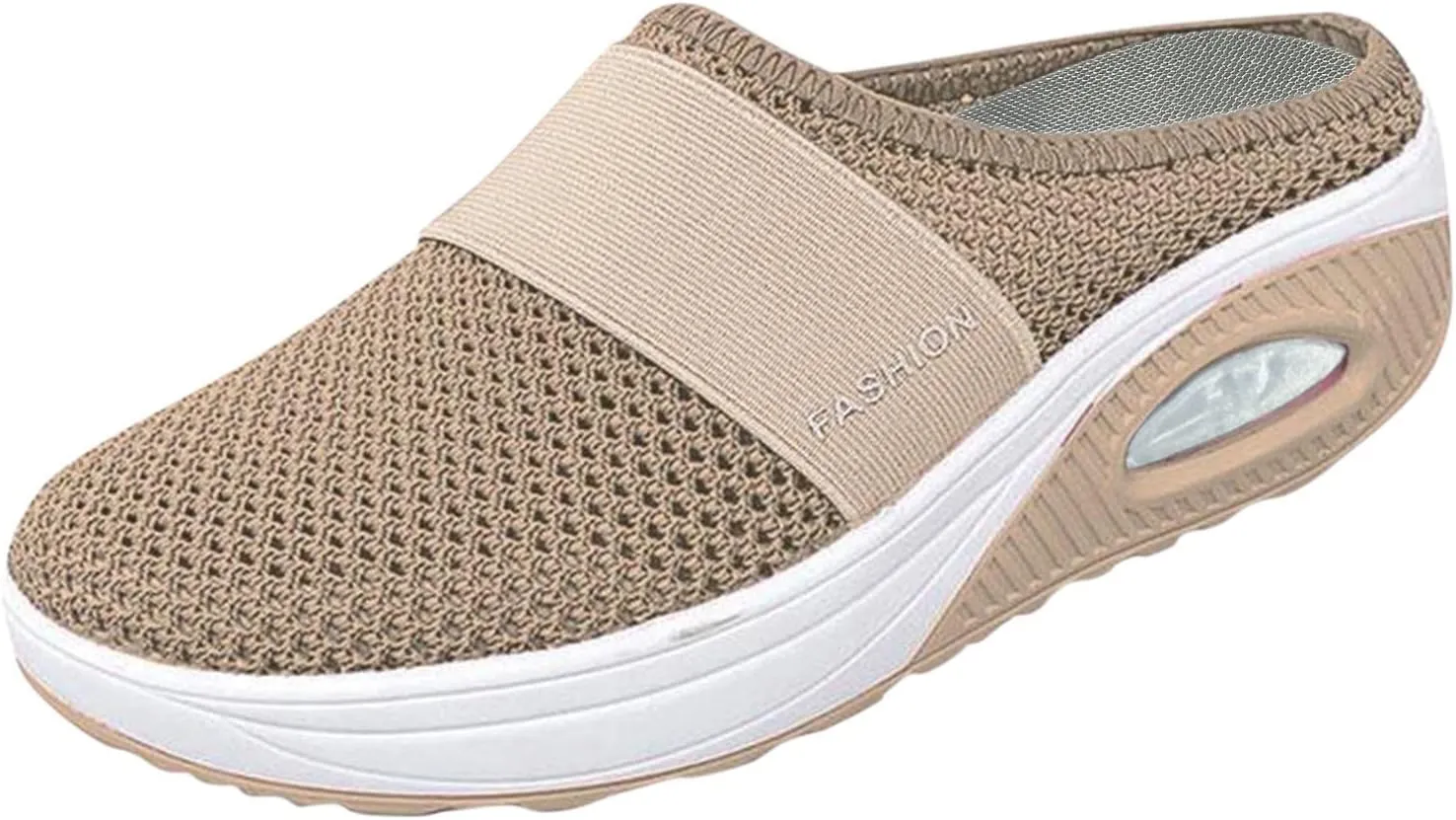 Women's Slip-On Orthopedic Arch Support Backless Running Shoes for Women Casual Women's Shoes Casual Walking Sneakers Waterproof Tennis Shoe Casual Loafers