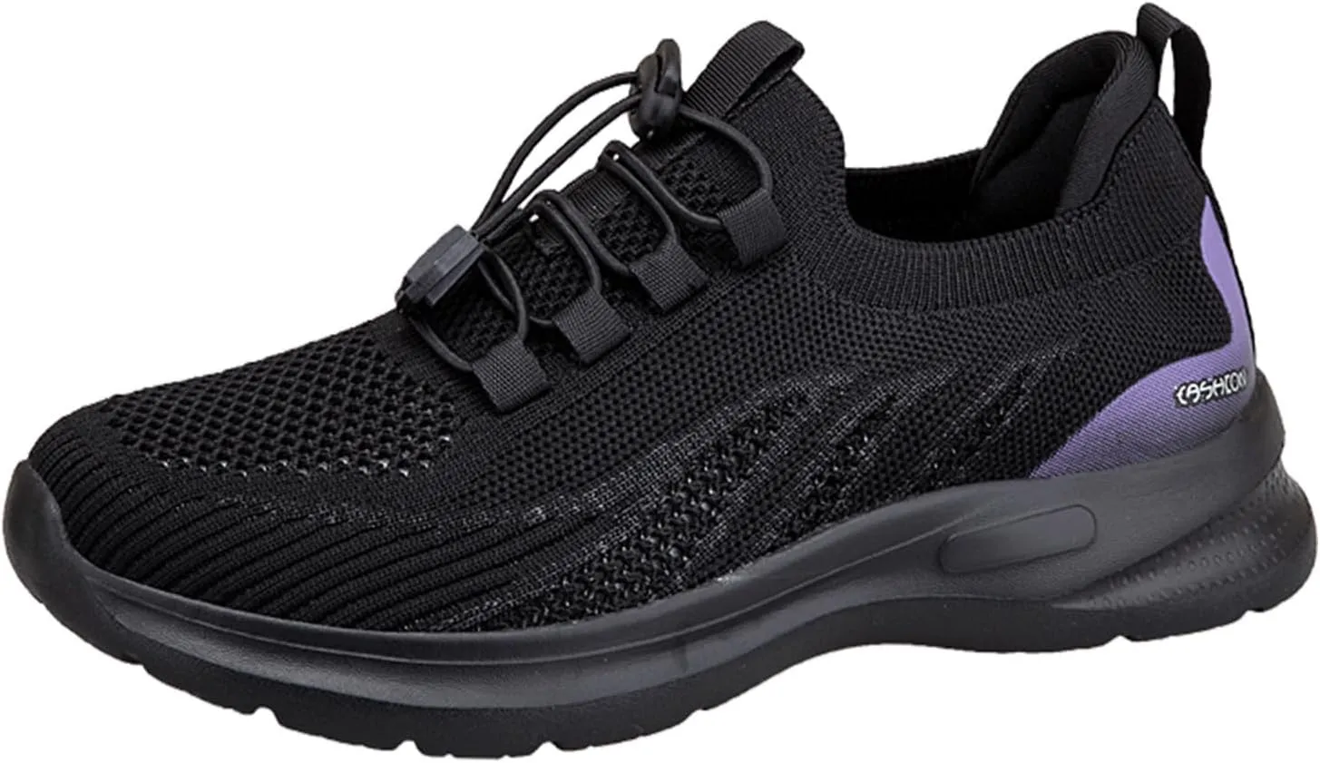 Womens Slip On Sneakers Size 7 Ankle Zapatos De Mujer De Vestir Comodos Con Plataforma Workout Shoes Women Size 11 Wide Black Casual Sneakers for Women 2023 Trendy Tenis OrtopéDicos De Mujer