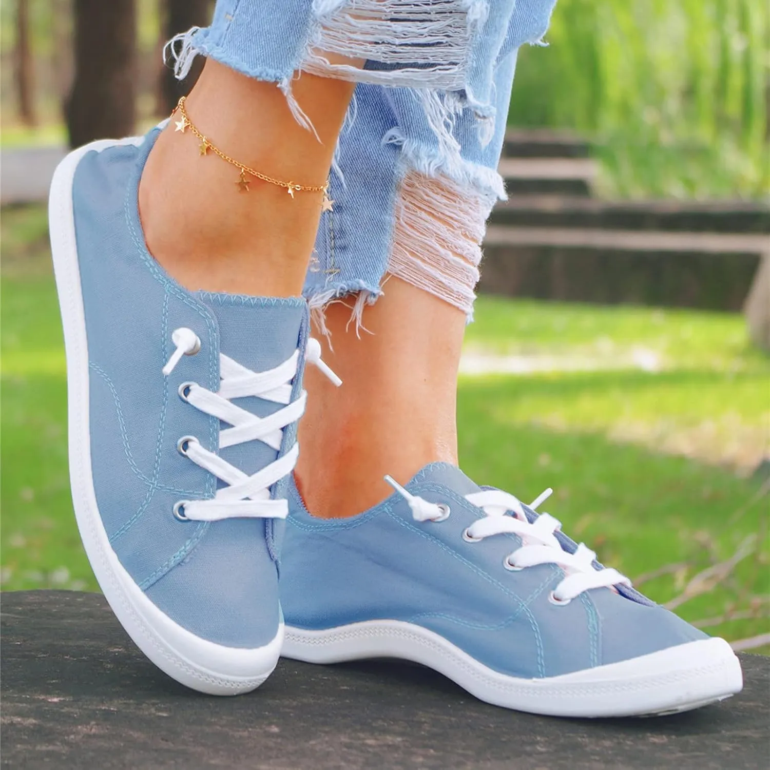 Womens Sneakers Size 11 Walking Zapatos para Mujer Comodos Casuales De CuñA Bajitos Cerrados Non Slip House Shoes for Women Elderly Womens White Sneakers Slip On Tenis OrtopéDicos para Mujer Blanco