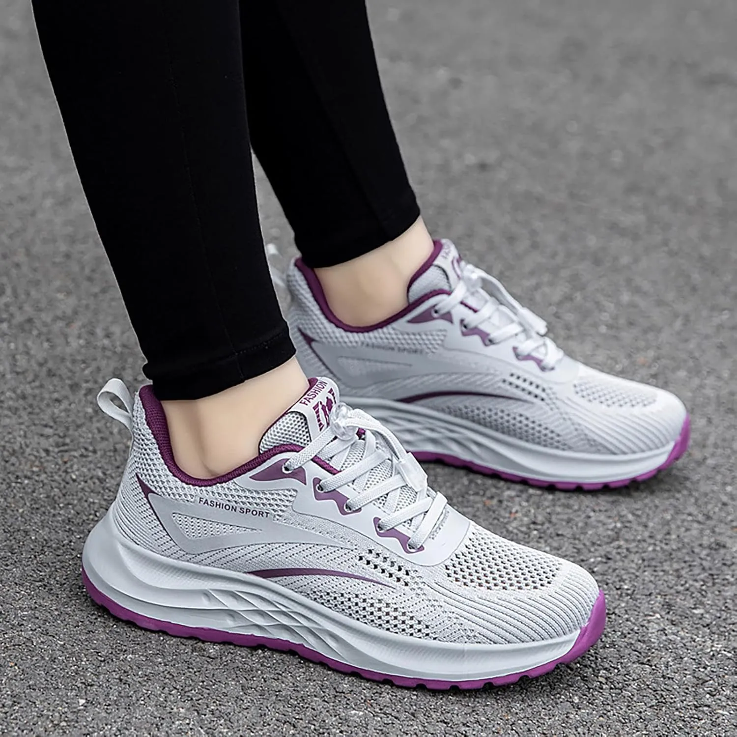 Women's Sneakers Zapatos Negros para Mujer De Tacon Women Sneakers Lightweight Air Cushion Gym Fashion Shoes Sneakers for Women All Black Non Slip Restaurant Shoes Women's