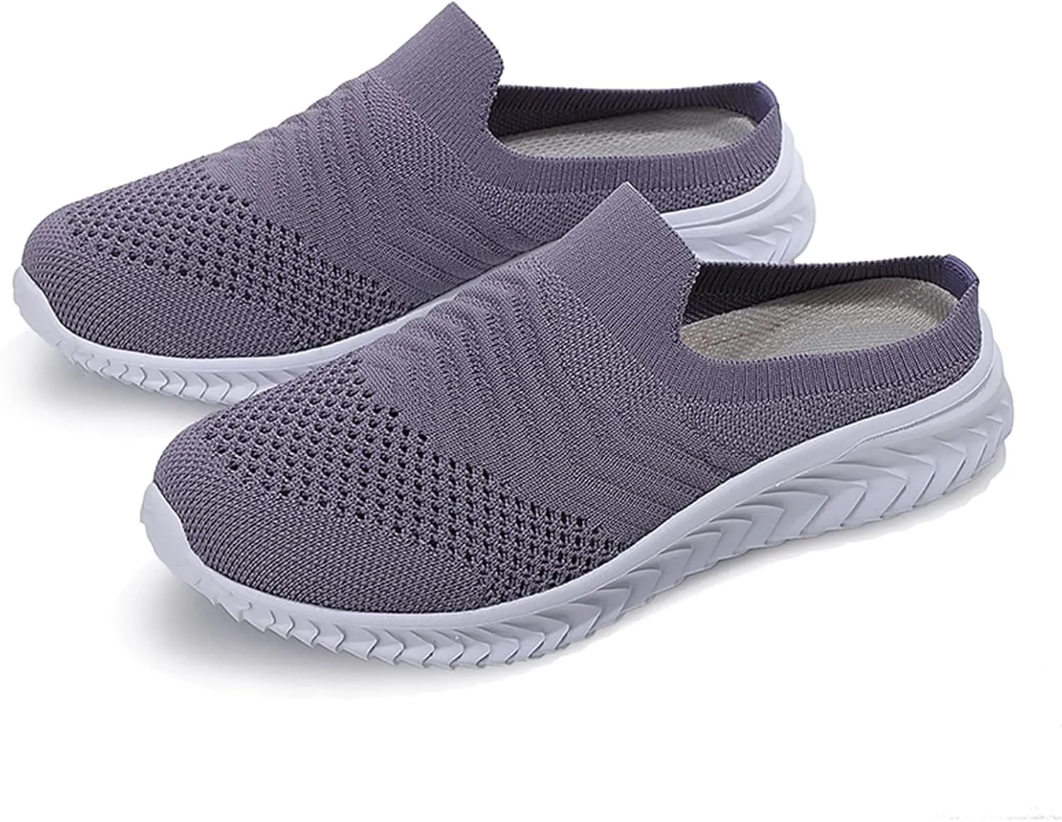 Womens Summer Breathable Mesh Slippers Slip On Shoes Women Lightweight Men's Casual Dress Shoes Men's Fashion Sneakers Slip On Tennis Shoe Loafers Dress Shoe