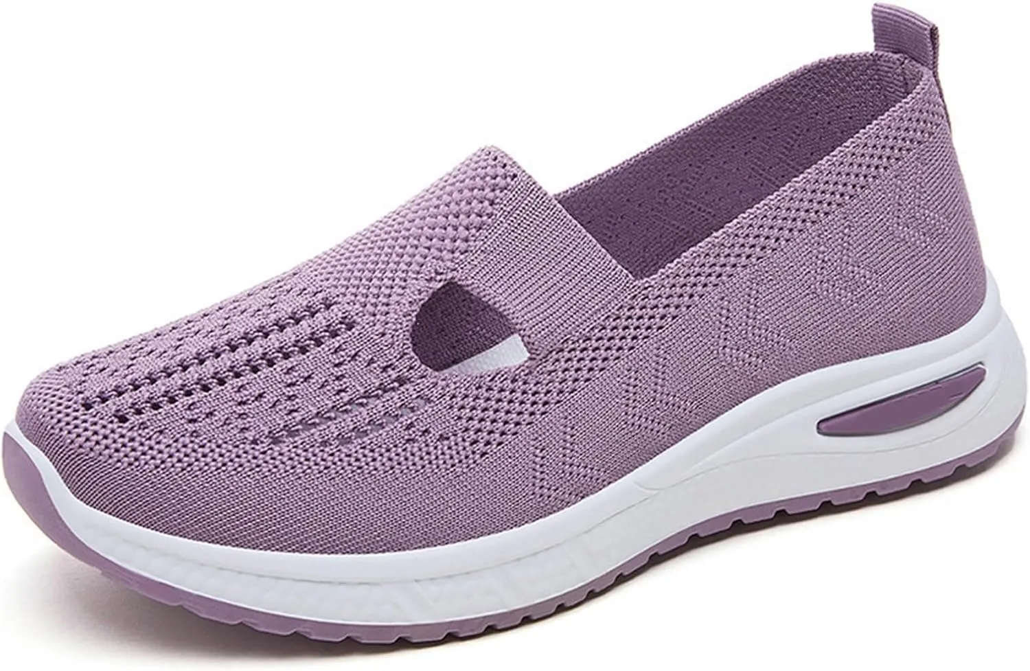 Women's Woven Orthopedic Breathable Soft Shoes Non Slip Work Shoes Women Flat Feet Women Shoes Casual Fashion Sneakers White Tennis Shoe White Loafers