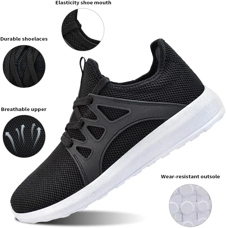 ZOCANIA Women's Athletic Walking Shoes Casual Mesh-Comfortable Work Sneakers